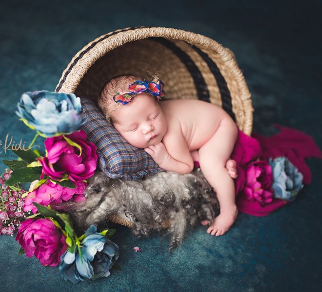 © JustKidi Photography Studio Newborn Baby Girl Enchanted Newborn Photo Hills District 悉尼山区新生儿宝宝写真满月照